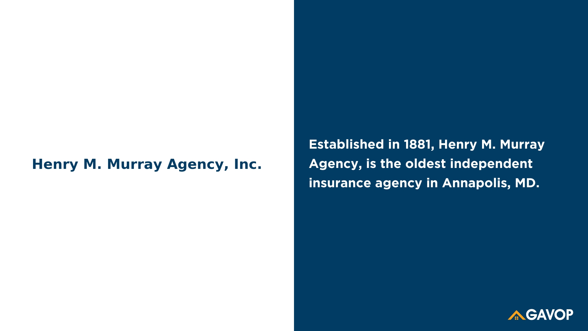 Henry M. Murray Agency, Inc.